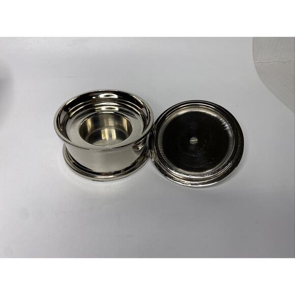 Partylite escential jar holder & treasure box rare retired nib p19bc/p91591 - Picture 2 of 2